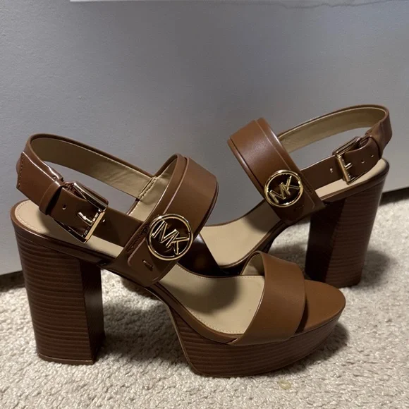 Michael Kors Carmen Platform Sandals - Picture 1 of 7